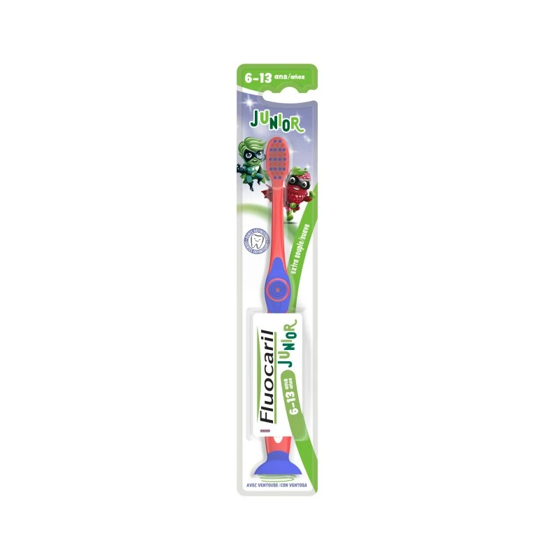 Fluocaril Junior Brosse à Dents Extra-Souple 6-13 ans