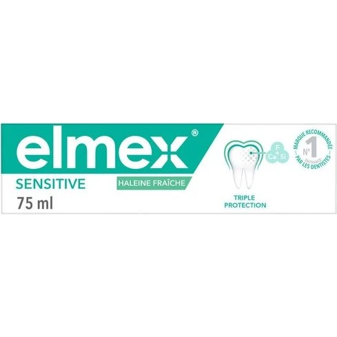 Elmex Sensitive Haleine Fraîche Dentifrice 75ml