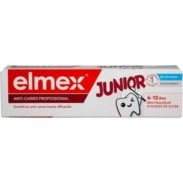 Elmex Junior Dentifrice Anti-Caries 75 ml