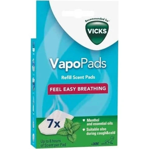 Vicks VapoPads Menthol - 7 Recharges