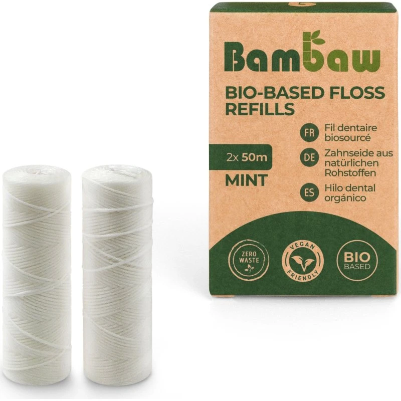 Bambaw Fil Dentaire Vegan 2 x 50 m