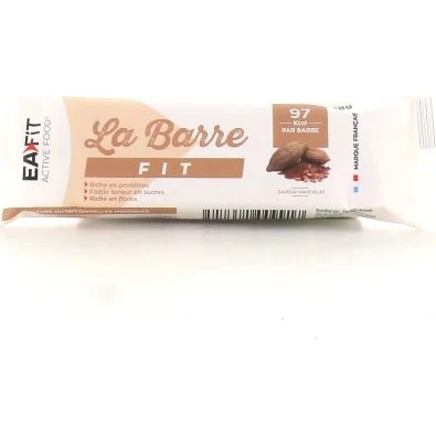 Eafit Barre Fit Vegan Chocolat Amande 28g