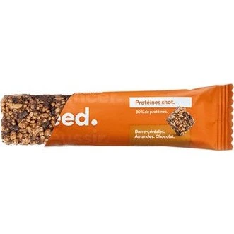 FEED Barre Vegan Protéines Shot Chocolat Amande 40g