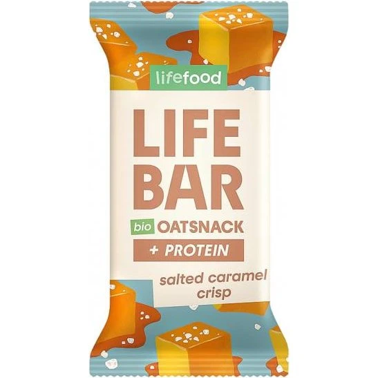 Lifebar Protein Avoine & Caramel Salé Crispy 40g