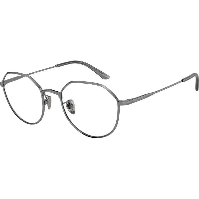 Giorgio Armani AR5142 3010 - Lunettes Optiques Rondes en Métal Gris