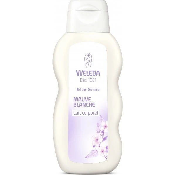 Weleda Lait Corporel Bébé Mauve Blanche 200ml