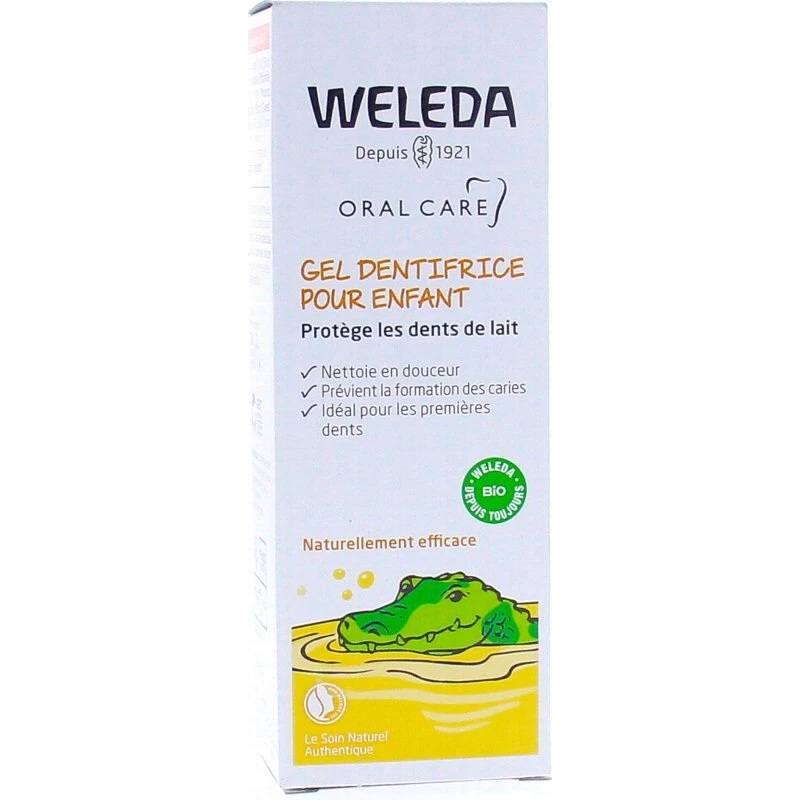 Weleda Gel Dentifrice Enfant Sans Fluor