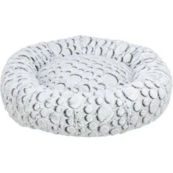 Mila - Lit douillet 50 cm blanc-gris