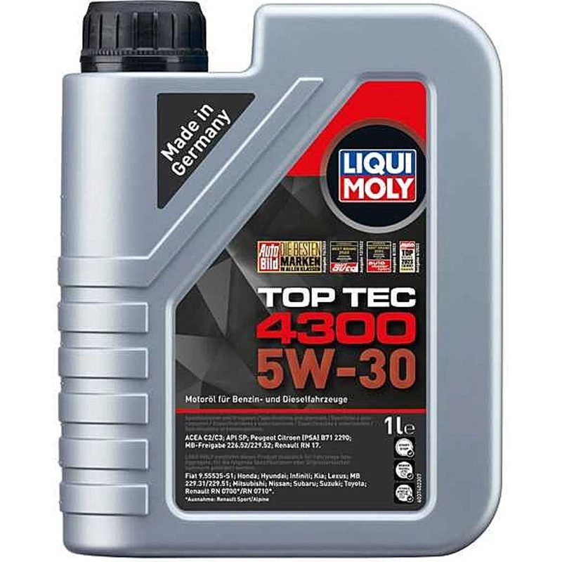 Liqui Moly Top Tec 4300 5W30 Huile Moteur 1L