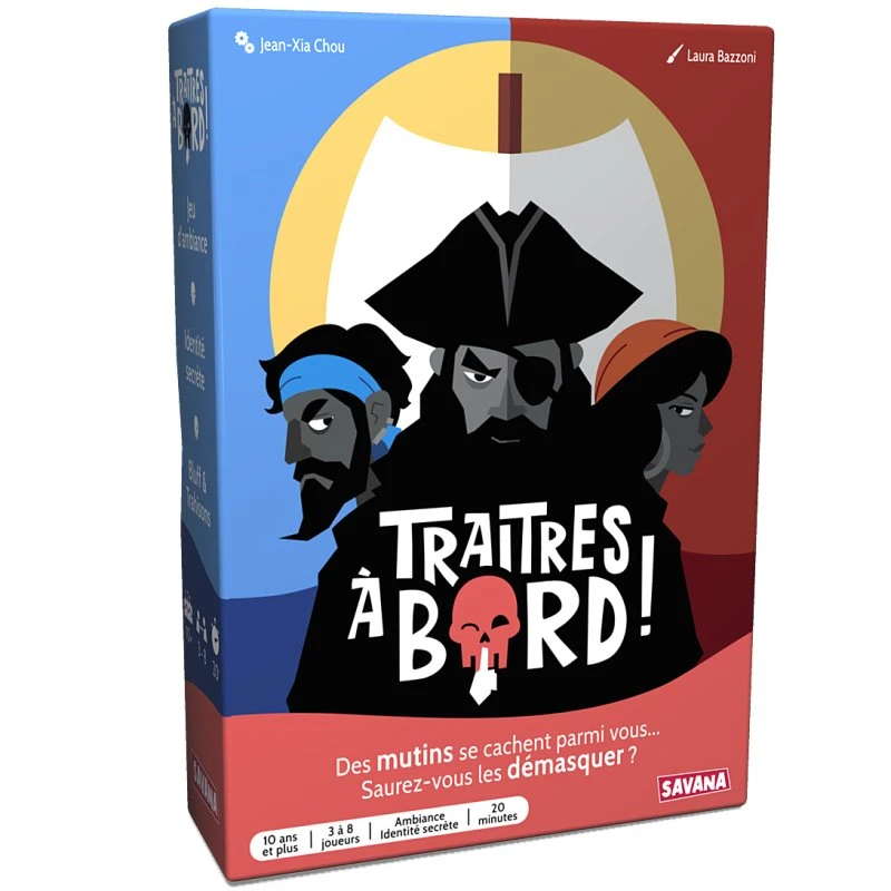 Blackrock Traîtres à Bord – Jeu de société à identité secrète