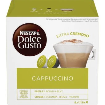 NESCAFÉ® Dolce Gusto® Cappuccino, 16 capsules (8 boissons)