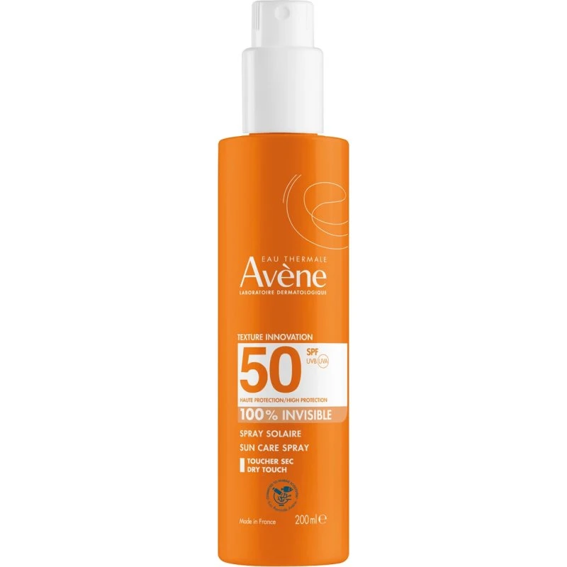 Avène Soleil Spray Protection Solaire SPF 50+, 200 ml