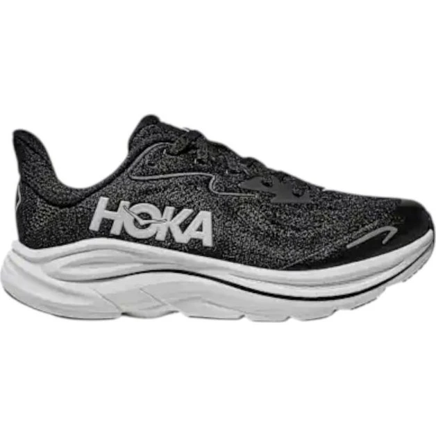Hoka Clifton 10 Junior Noir