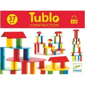 Djeco Tubulo - Jeu de construction en carton FSC®