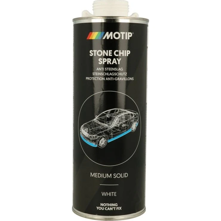 MOTIP Anti-Gravillons Blanc 1L - Protection Anti-Rayures