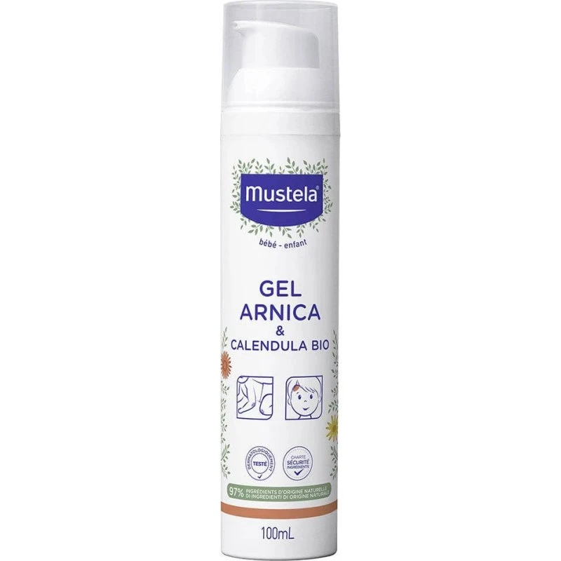 Mustela Gel Bio Arnica et Calendula Apaisant Dès 9 mois 100ml