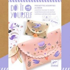 Djeco Sweet Fashionista - Kit DIY Pochette & Porte-monnaie