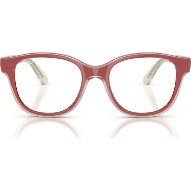 Ray-Ban RY 1950 Junior Lunettes de Vue Carrées Rouges 46mm