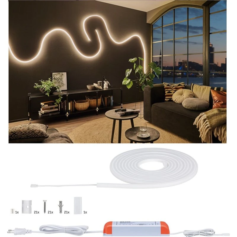 Paulmann MaxLED Flow Bande LED 5m - Blanc