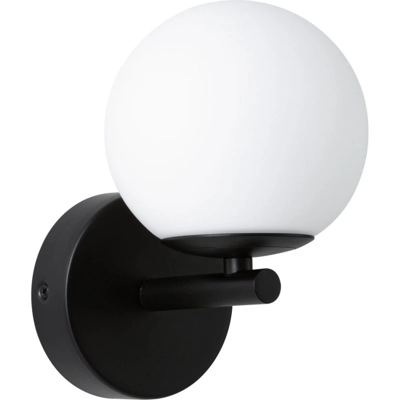 Applique murale LED Paulmann Gove IP44 - Noir/Blanc, Blanc chaud