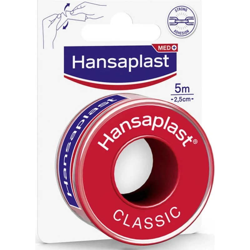 Hansaplast Bande de fixation Classic 5m x 2,5cm