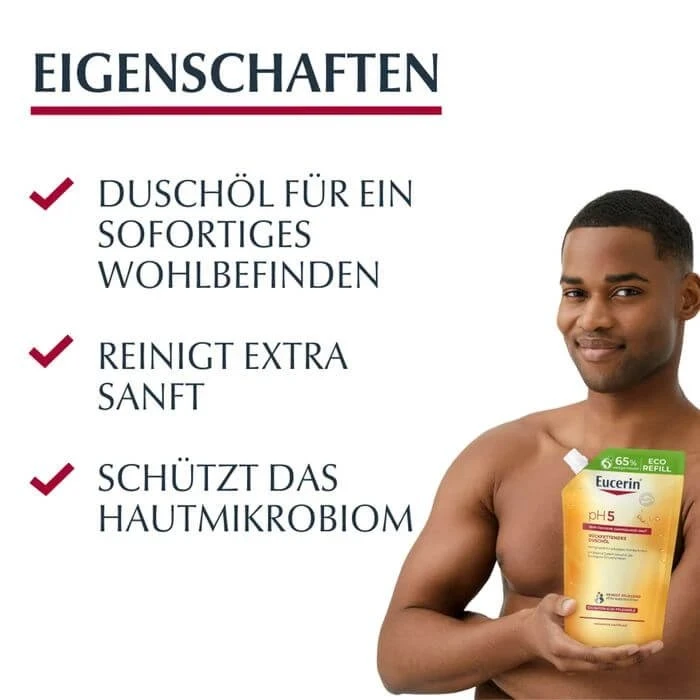 Eucerin pH5 Huile de Douche Recharge Peau Sensible 400 ml