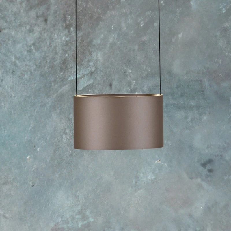 Suspension LED PURE Clipse Bronze Ø 20 cm - CCT 2 Lampes