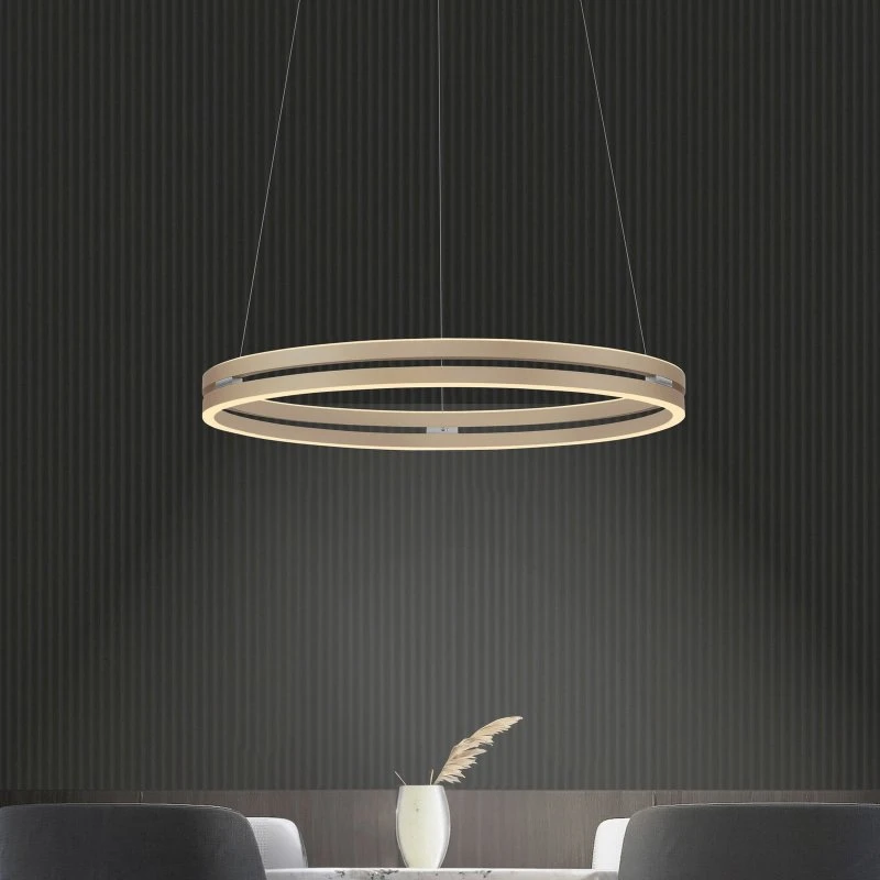 Paul Neuhaus Suspension LED E-Loop Bronze - Ø 70 cm