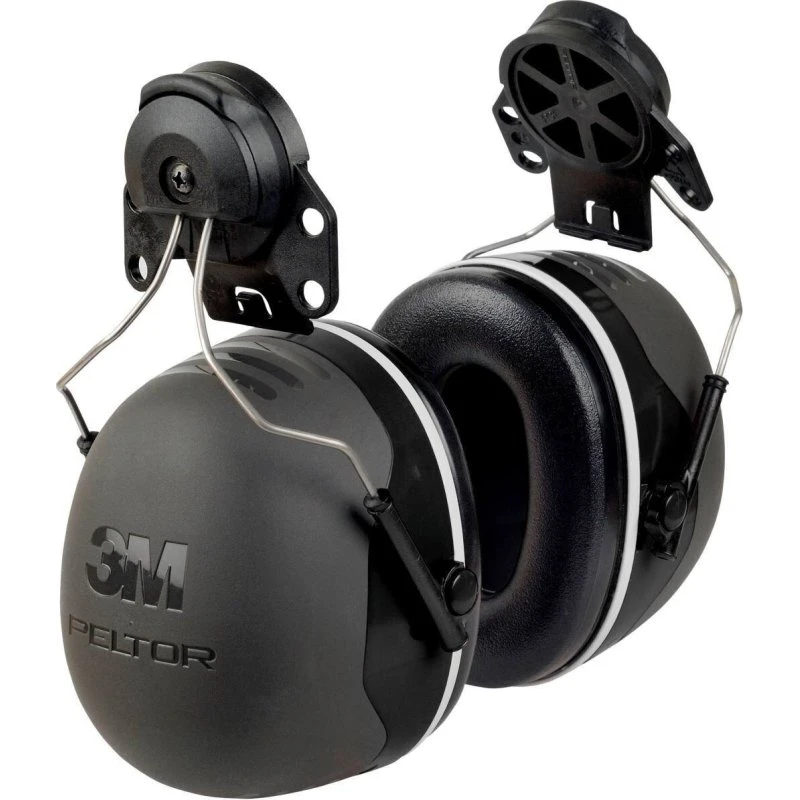 3M Peltor X5P3E Casque Anti-Bruit Fixation sur Casque Noir