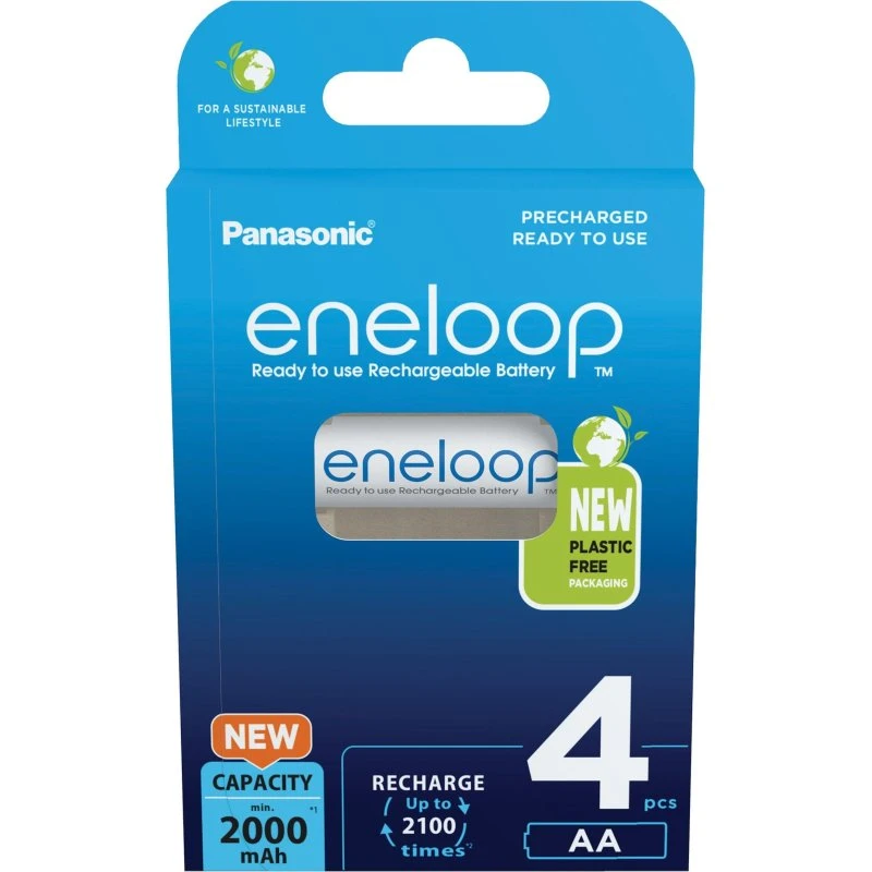 Eneloop AA 2000 mAh, 4 pièces