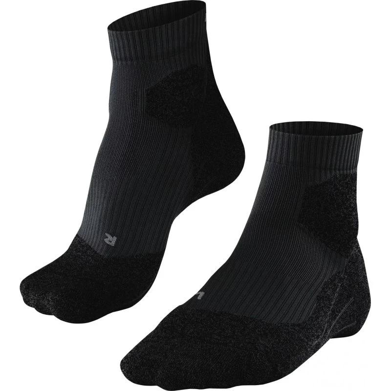 Falke RU Trail - Chaussettes de running trail pour femmes, Noir