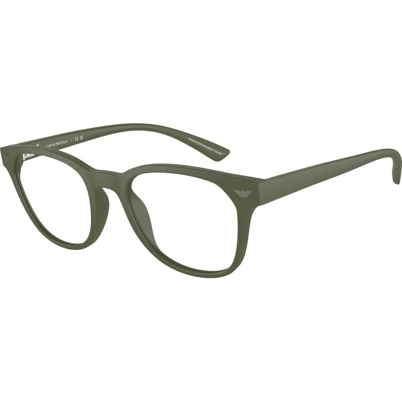 Emporio Armani EA3240U 6099 - Montures Pantos Vert Transparent