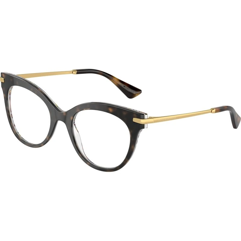 Dolce & Gabbana DG3392 3217 Montures Papillon Écailles Tortue