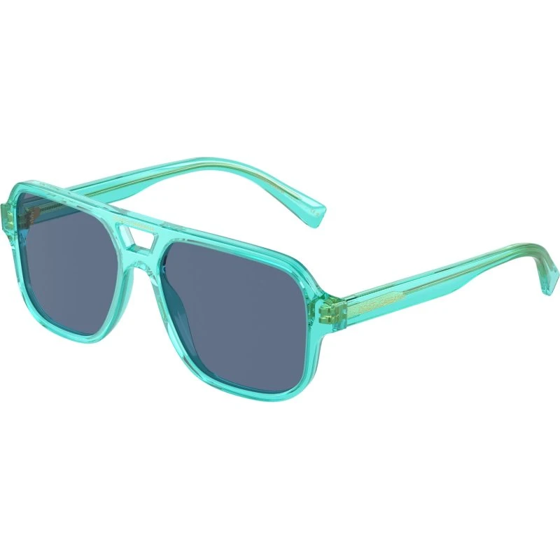 Dolce & Gabbana Enfant DX4003 Lunettes de Soleil Pilote Bleues