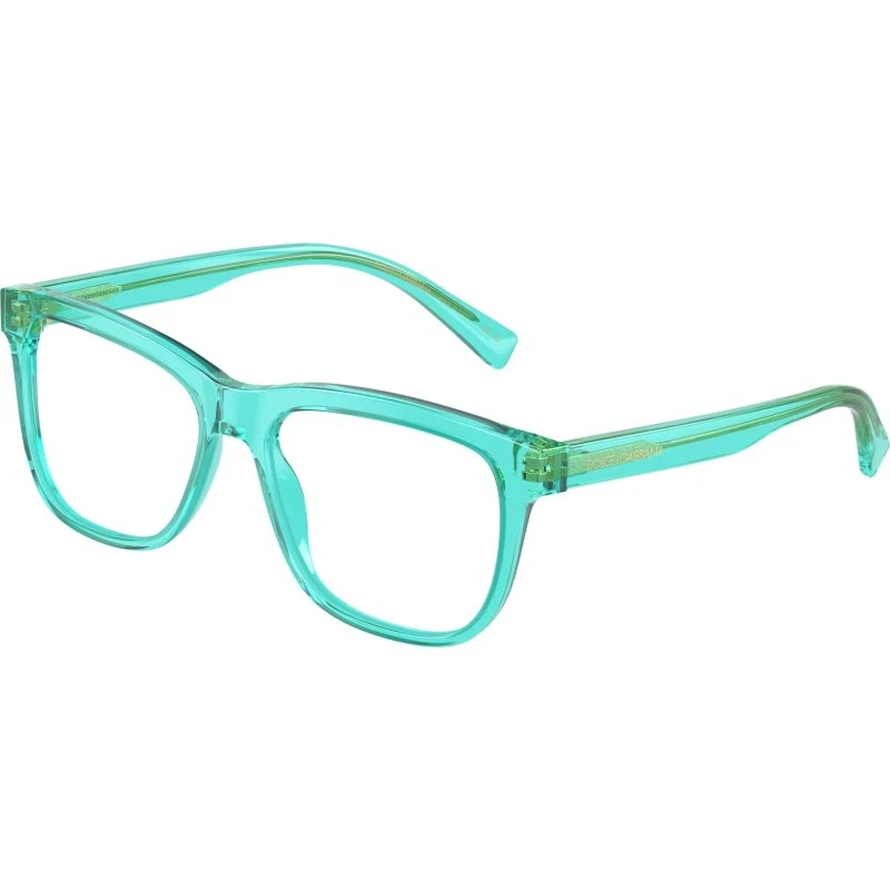 Dolce & Gabbana Enfant DX3356 - Montures Carrées Bleu Transparent