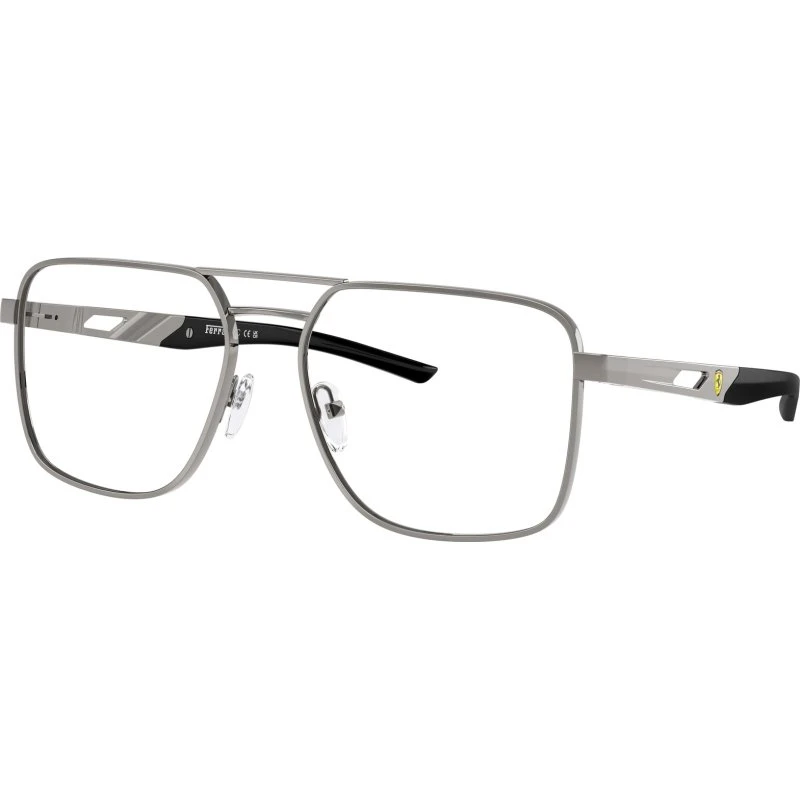 Ferrari Scuderia FZ7005 Homme - Monture Optique Métal Carrée Grise