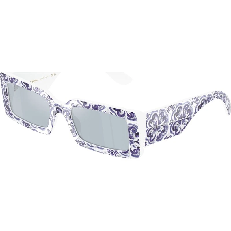 Dolce & Gabbana DG4416 Lunettes de soleil Carrées Marron et Bleu