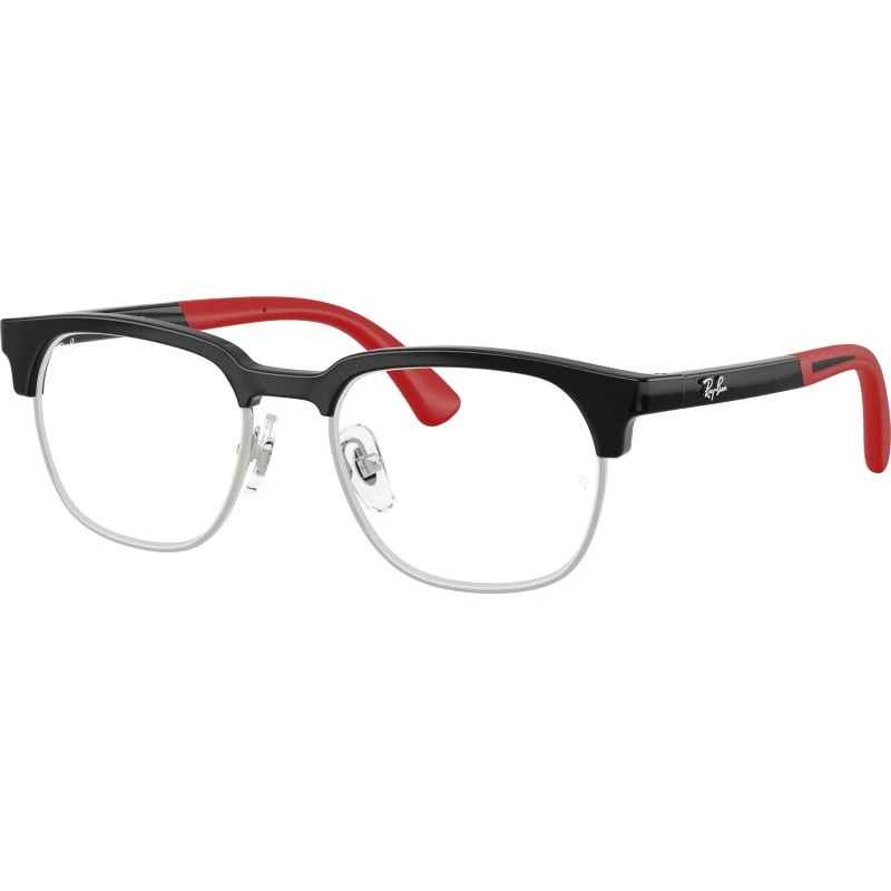 Ray-Ban RY1641 Montures Optiques Enfant Carrées Noires Transparentes