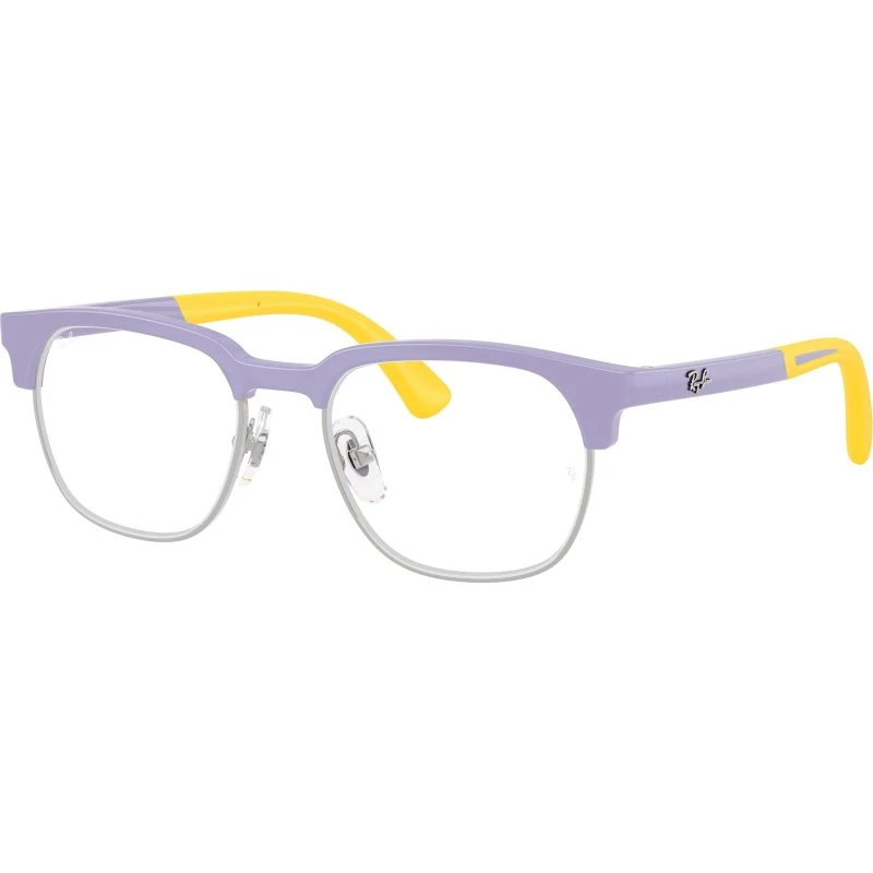 Ray-Ban RY1641 7506 Montures Optiques Enfant Carrées Violet Transparent