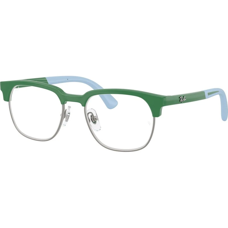 Ray-Ban RY1641 7507 Montures Optiques Enfant Carrées Vert Transparent