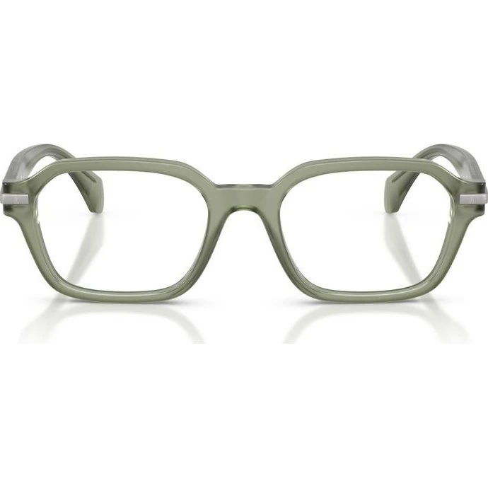 Moncler ME2015 Lunettes de Vue Rectangulaires Vertes Unisexe