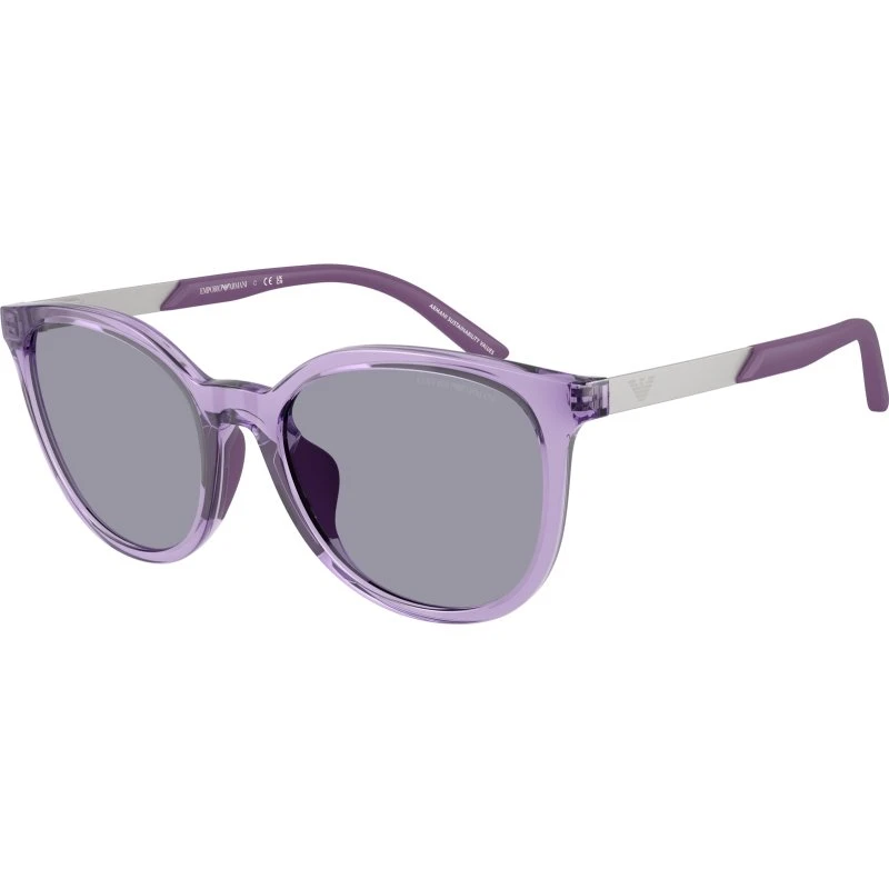 Emporio Armani Enfant Lunettes de Soleil EK4007U Cat Eye Violet Bleu
