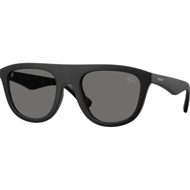 Burberry Homme BE4459U Lunettes de Soleil Carrées Polarisées Noires
