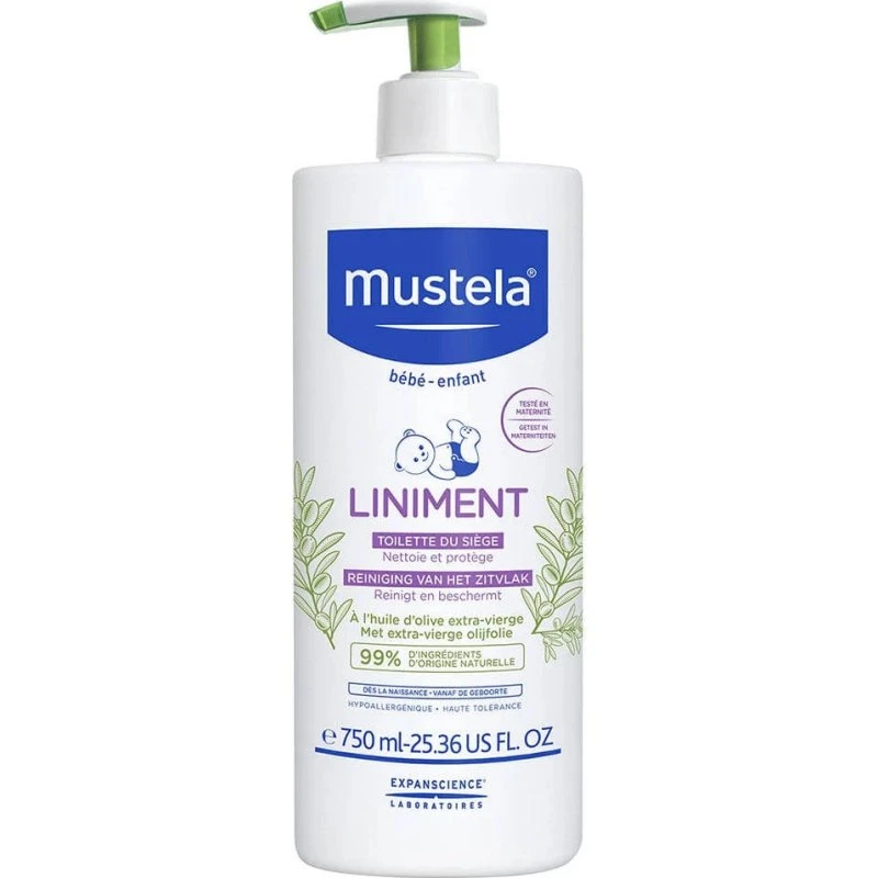 Mustela Liniment à l'Huile d'Olive Extra Vierge - 750ml