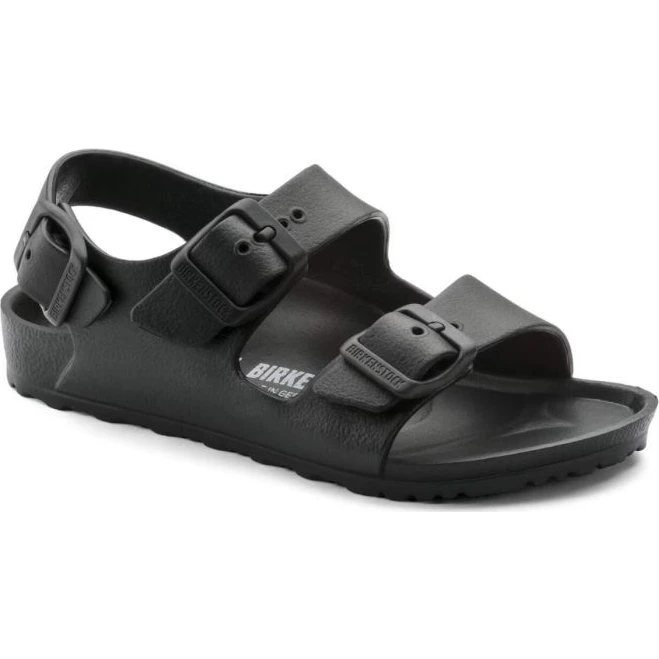 Birkenstock Milano EVA Noir - Sandales Junior Étroites