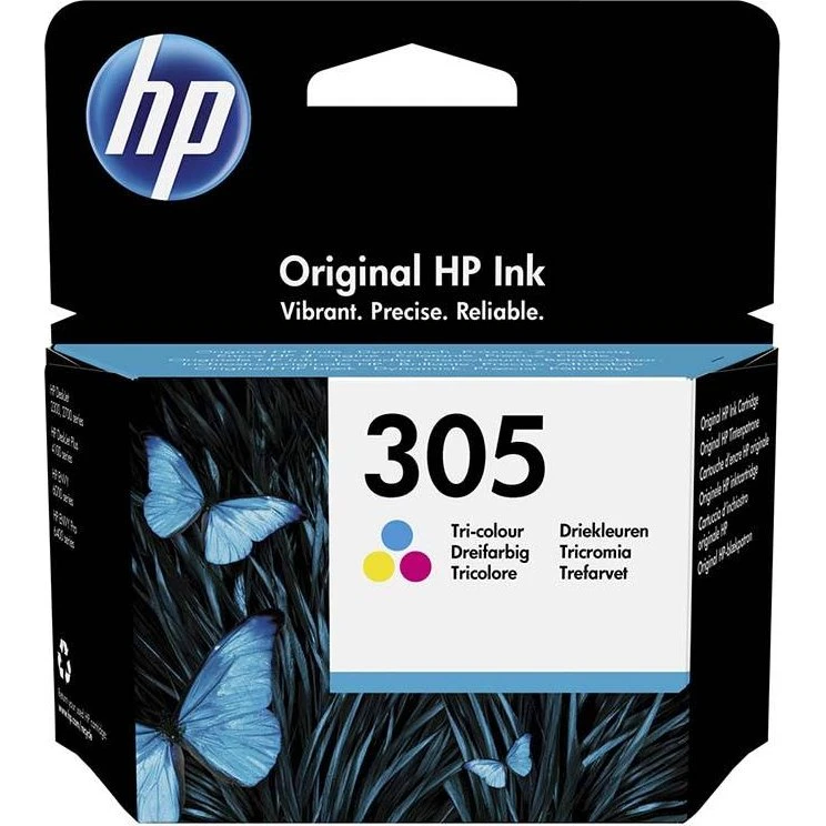 HP 305 3 Couleurs Originales (Cyan/Magenta/Jaune)