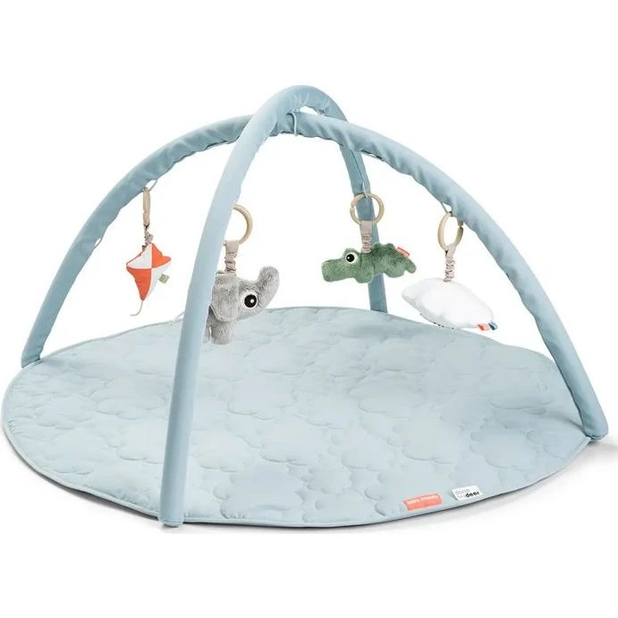 Done by Deer Playground Blue - Tapis d'éveil sensoriel