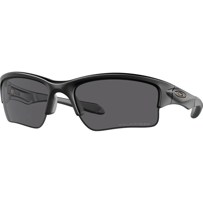 Oakley Homme Lunettes de Soleil Quarter Jacket OO9200 Noires Polarisées