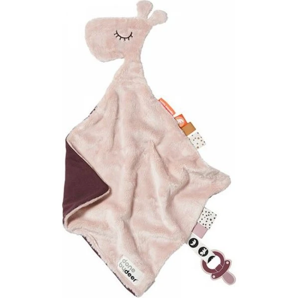 Done by Deer Doudou Raffi Sand avec anneau de dentition