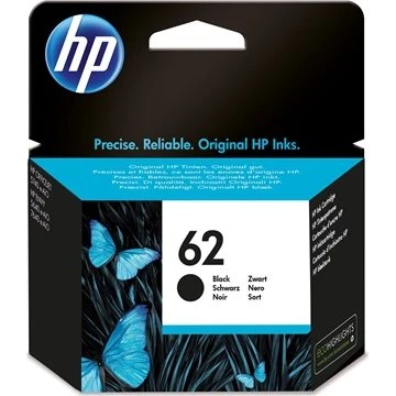 HP 62 Noir - Cartouche d'encre originale C2P04AE